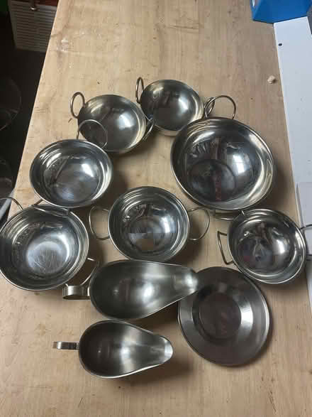 Photo of free Stainless steel dishes (Waterlooville PO8) #1
