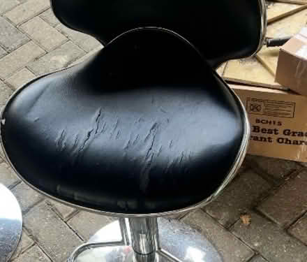 Photo of free 2 breakfast bar stools (Ig8 Woodford green) #2