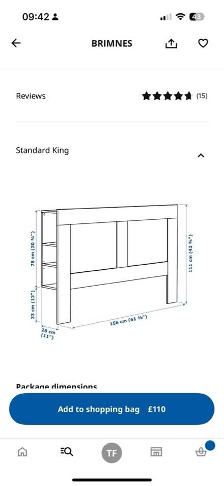 Photo of free Headboard (Whetstone N20) #2
