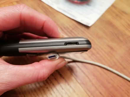 Photo of Charger cable for unusual phone socket (Kendal LA9) #1