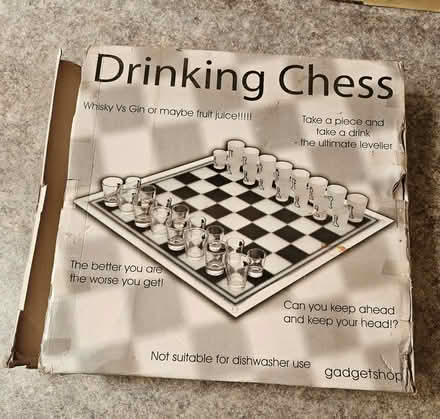 Photo of free 'Drinking chess set' (Clevedon BS21) #2