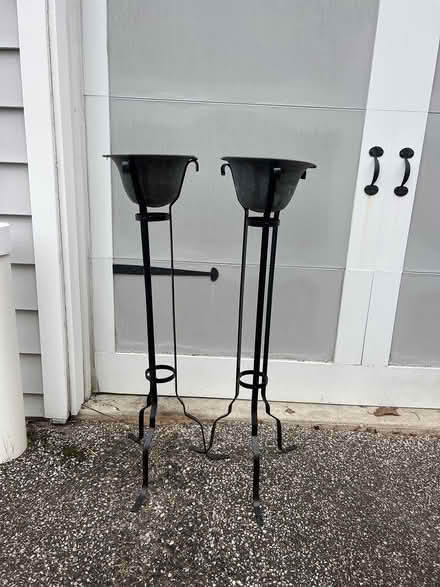Photo of free Copper plant stands (Chagrin Falls) #1