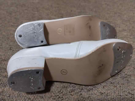 Photo of free White tap shoes, size 2 (Lower Earley RG6) #3