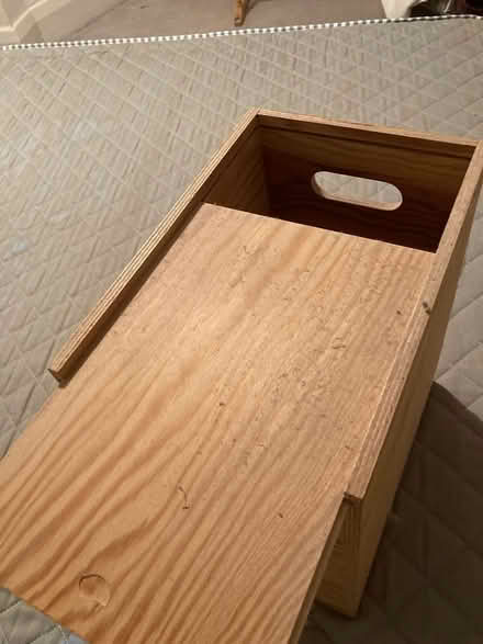 Photo of free Small wooden storage box (Norbury SW16) #2