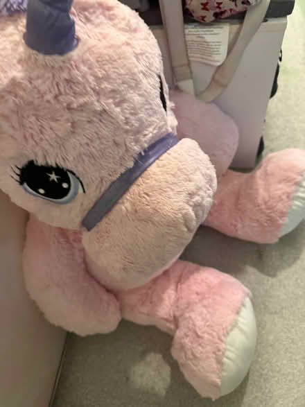 Photo of free Pink large unicorn teddy (Hook KT6) #2