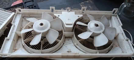 Photo of free Window fan with one fan working (Maple Leaf) #3