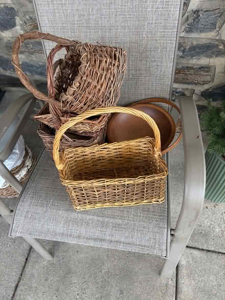 Photo of free Miscellaneous baskets (Drexel Hill) #1