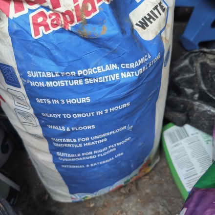 Photo of free 20kg rapid set flex adhesive (Me14 2ha) #2