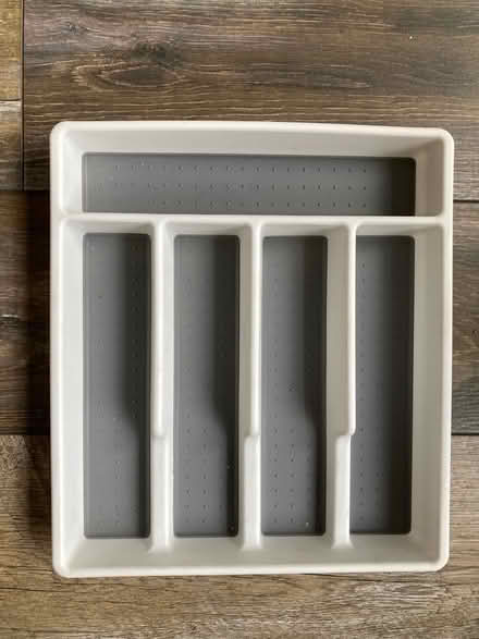 Photo of free White and grey drawer tidy (Beckenham BR3) #1