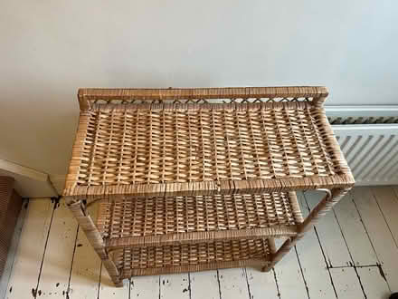 Photo of free Wicker bookshelf (Stroud GL5) #2