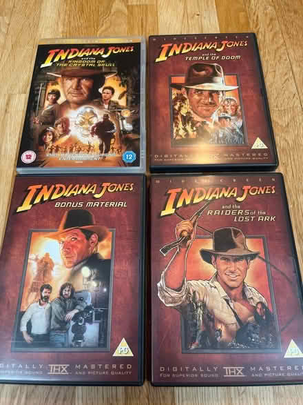 Photo of free Indiana Jones DVDs (Wainscott) #1