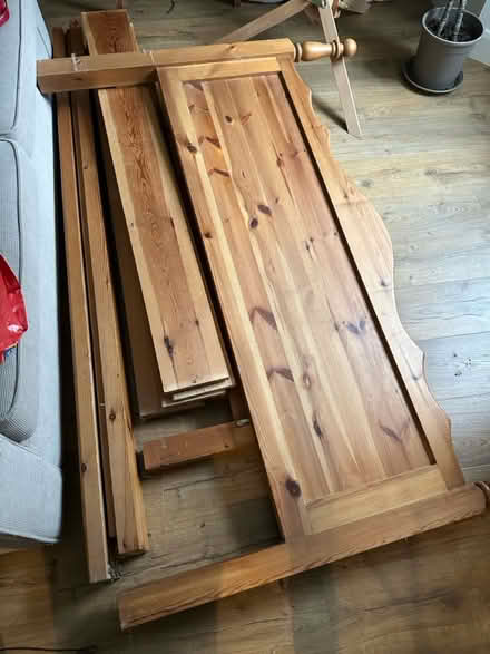 Photo of free King size bed frame (Chilton OX11) #2
