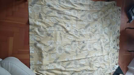 Photo of free Pair of used curtains, 160cm wide x 182cm long. (Fulham Palace Rd SW6) #1