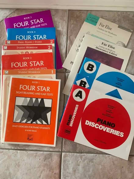 Photo of free Piano Lesson Work Books Used (Island of Manotick) #1