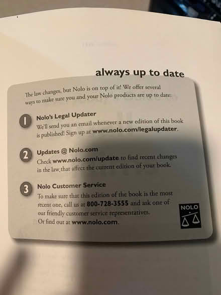 Photo of free 2006 issue! Guide 2 small claims (Emeryville) #2