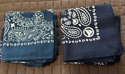 Photo of free Navy blue bandanas (Oakland) #1