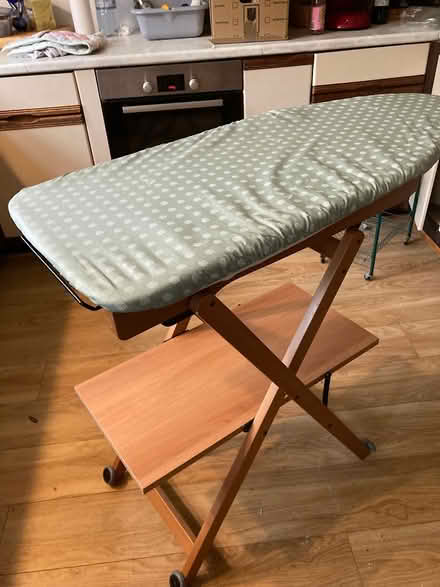 Photo of free Lovely wooden frame ironing board (Norbury SW16) #1