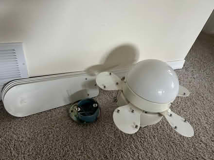 Photo of free Ceiling fan with light (East Boulder) #1