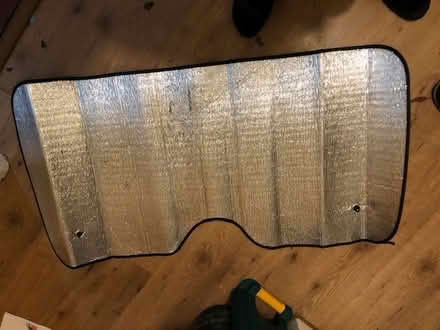 Photo of free Silver foldable windscreen cover (CV22 - near centre of Rugby) #2