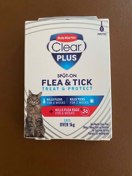 Photo of free Flea and Tick Protection for cats (Prestwood HP16) #1