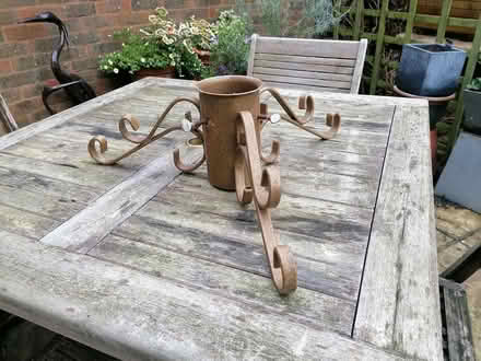Photo of free Xmas tree metal stand (Didcot, Ladygrove, OX11) #2