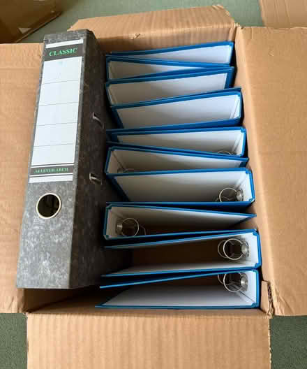 Photo of free Ten A5 ring binders (plus one A4) (Gayton CH60) #1