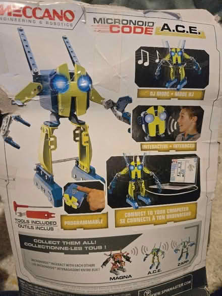 Photo of free Meccano interactive programmable robot (Hackney Downs E8) #4