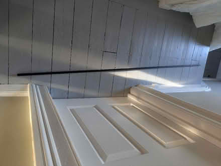 Photo of free Black metal curtain pole 190cm (Hartington Road BN2) #1