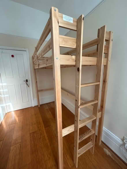 Photo of free High sleeper (solid pine) (Olympia W14) #1