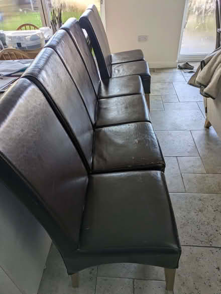 Photo of free Six dining chairs (Painswick GL6) #1