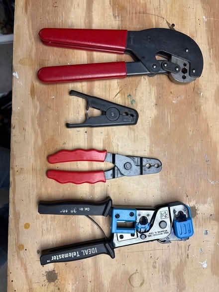 Photo of free Coaxial and Ethernet crimping tools (Darien) #1