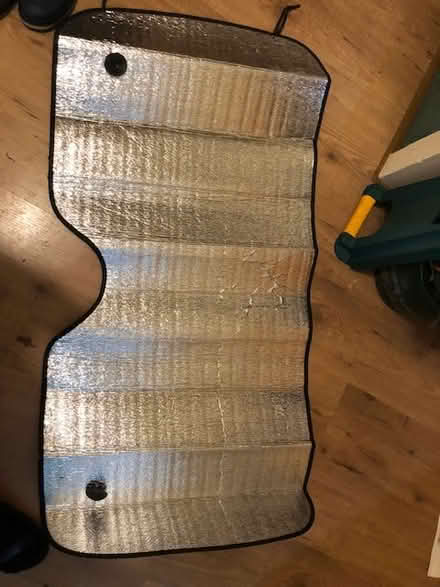 Photo of free Silver foldable windscreen cover (CV22 - near centre of Rugby) #1