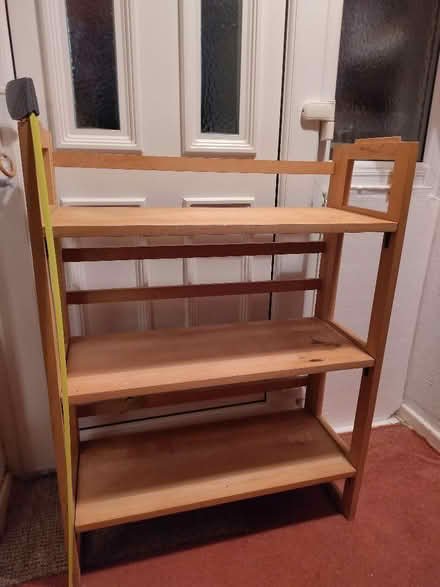 Photo of free Folding shelf unit (Lower Crumpsall M8) #1