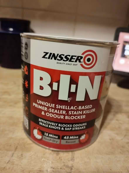 Photo of free Zinsser prime-sealer x1 (Culverhouse Cross CF5) #1