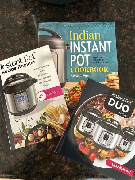 Photo of free Instant Pot and cookbooks (East Boulder) #2