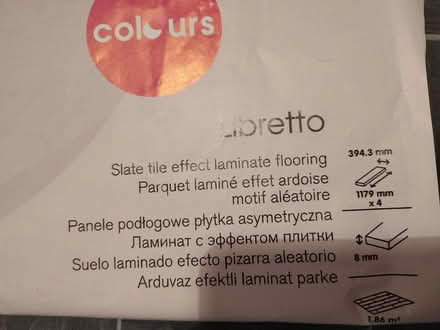 Photo of free Laminate floor pieces (Lower Crumpsall M8) #1