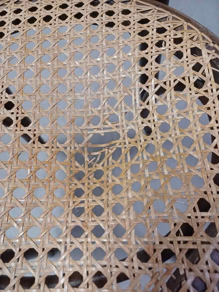 Photo of free Cane chair (damaged) (Carlingwood) #2