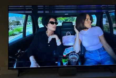 Photo of free 65” Hisense tv (damaged screen) (UB1) #1