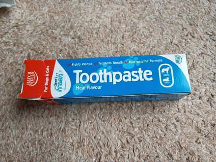 Photo of free Toothpaste for cats/dogs (Kidderminster DY11) #1