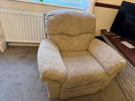 Photo of free Two Seater Settee and 2 Chairs (Blackhill DH8) #1
