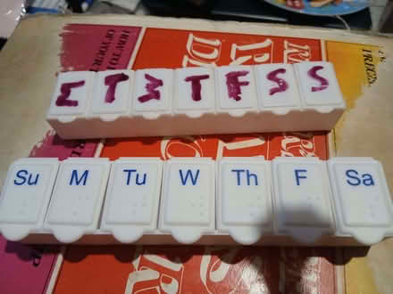 Photo of free 2 seven compartment pill boxes (Gillingham ME7) #1