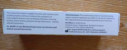 Photo of free Dr. Wolff's Menopause/Perimenopause cream brand new (Westbury Fields BS9) #3