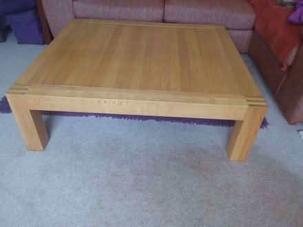 Photo of free Oak Coffee Table (Barton-on-Sea BH25) #3