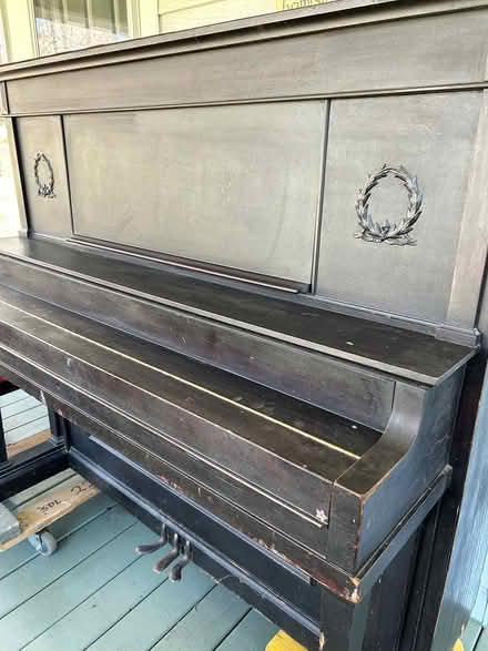 Photo of free Antique Cabinet Grand Piano (West Ashevillle, NC) #3