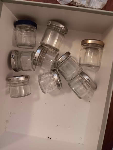 Photo of free 9 small jam jars empty (Chipping Ongar CM5) #2