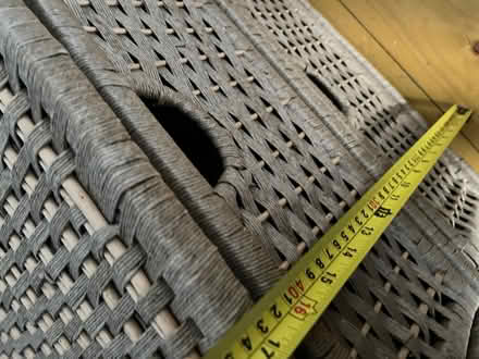 Photo of free Wicker Storage Unit (CT5) #4