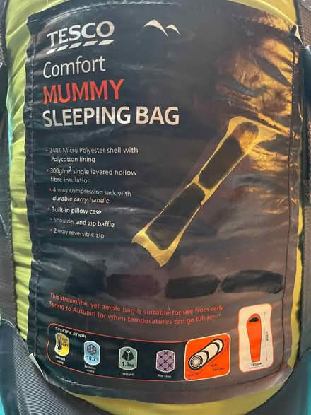 Photo of free Mummy style sleeping bag 210cm long (New Mills SK22) #3