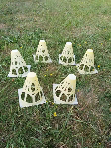 Photo of free Plastic Cones For Practising Football Skills (CT7) #1