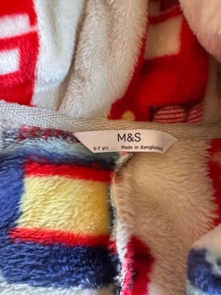 Photo of free M&S fleecy onesie - London theme (Carnforth LA5) #4