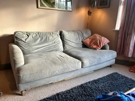 Photo of free 2 seater sofa (Lewes nevill) #1
